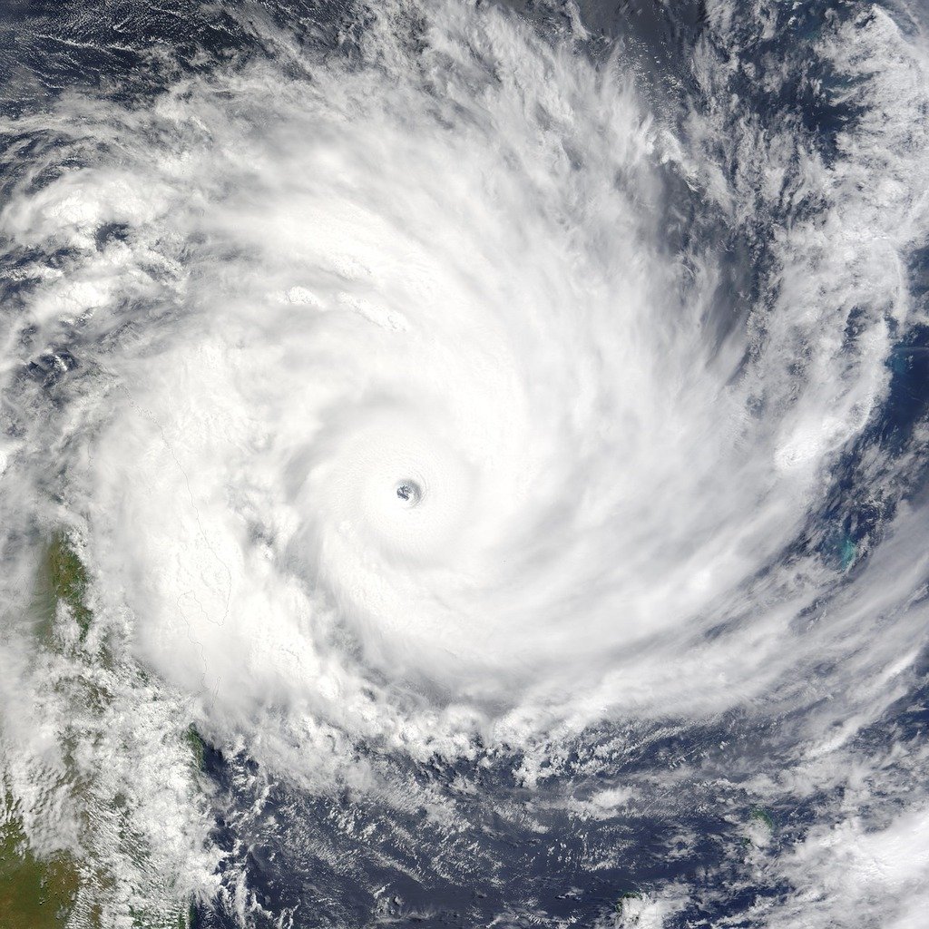 Hurricane eye